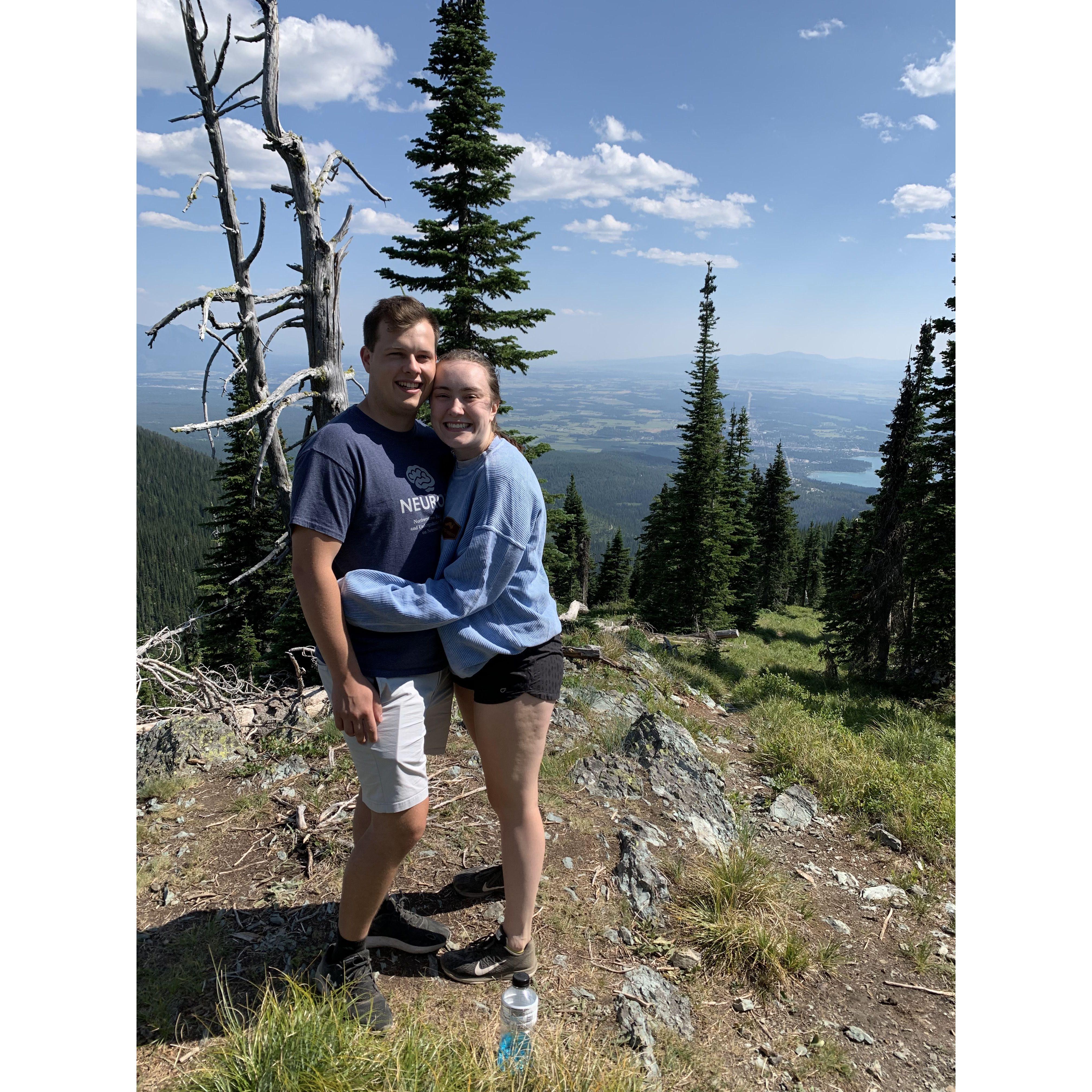 Montana trip for Courtney's brother's wedding