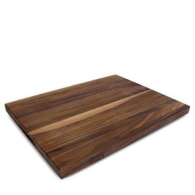 John Boos 20" x 15" x 1 1/2" Thick Reversible Walnut Cutting Board