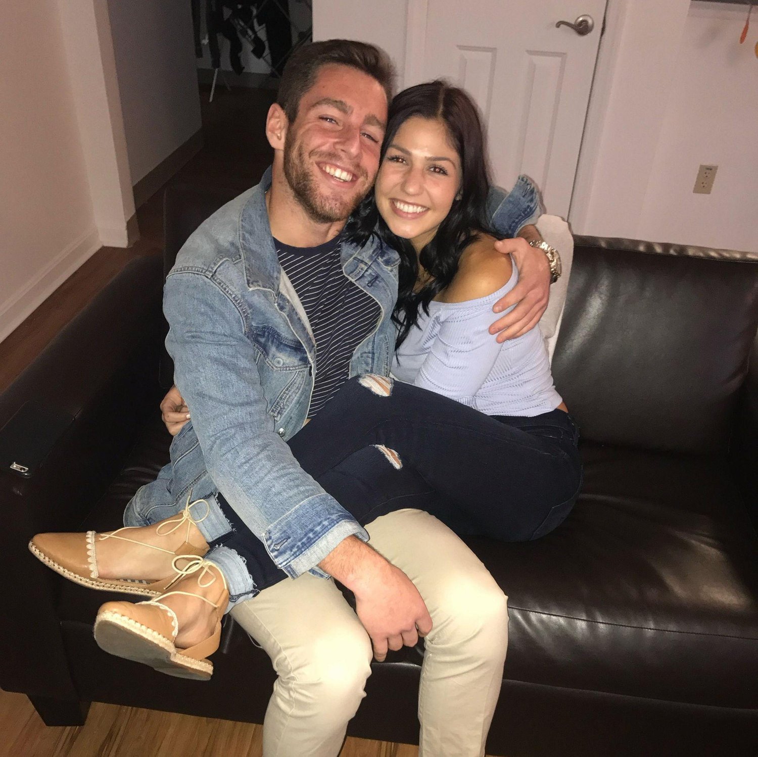 Our first date night after getting back together in college