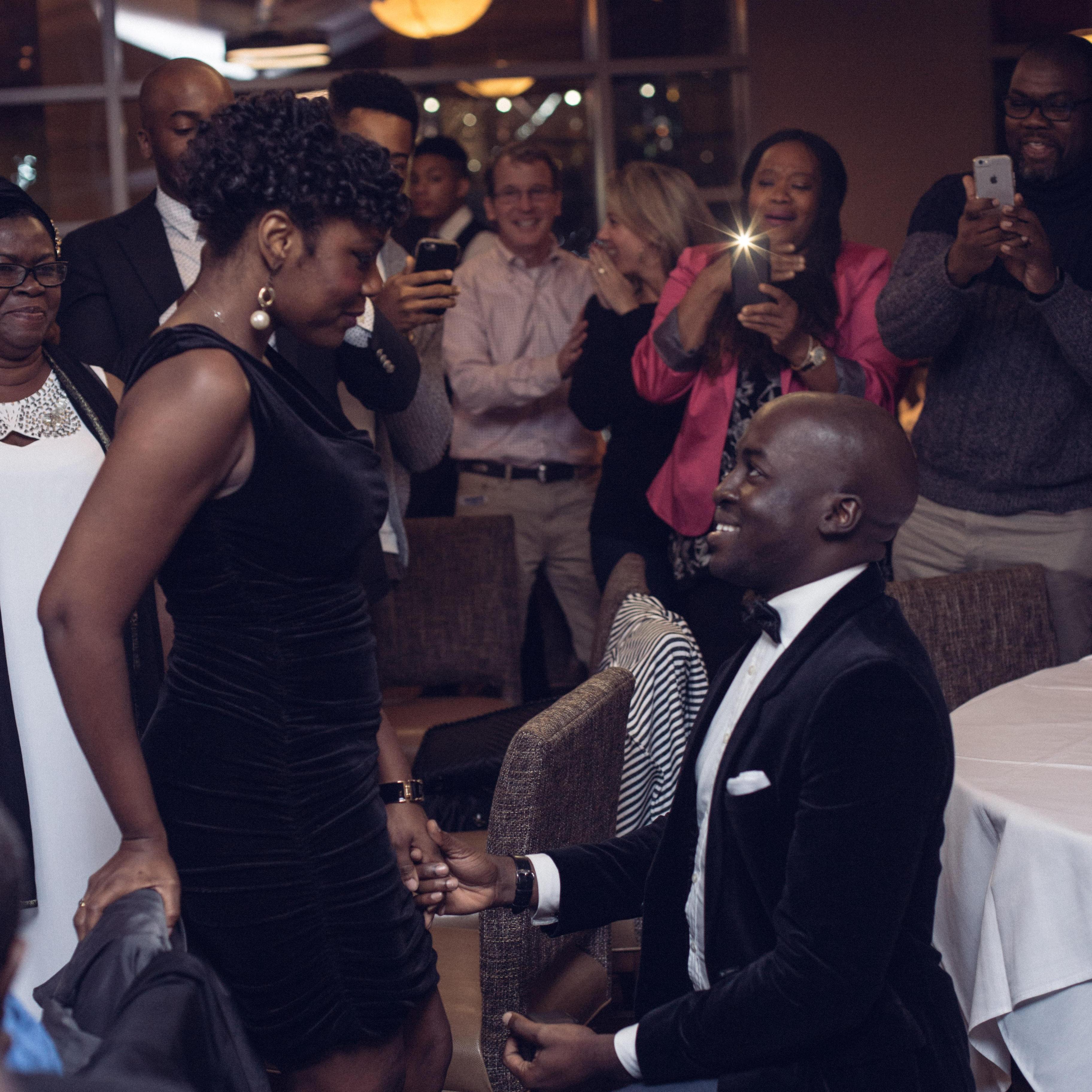 The day i dropped on one knee