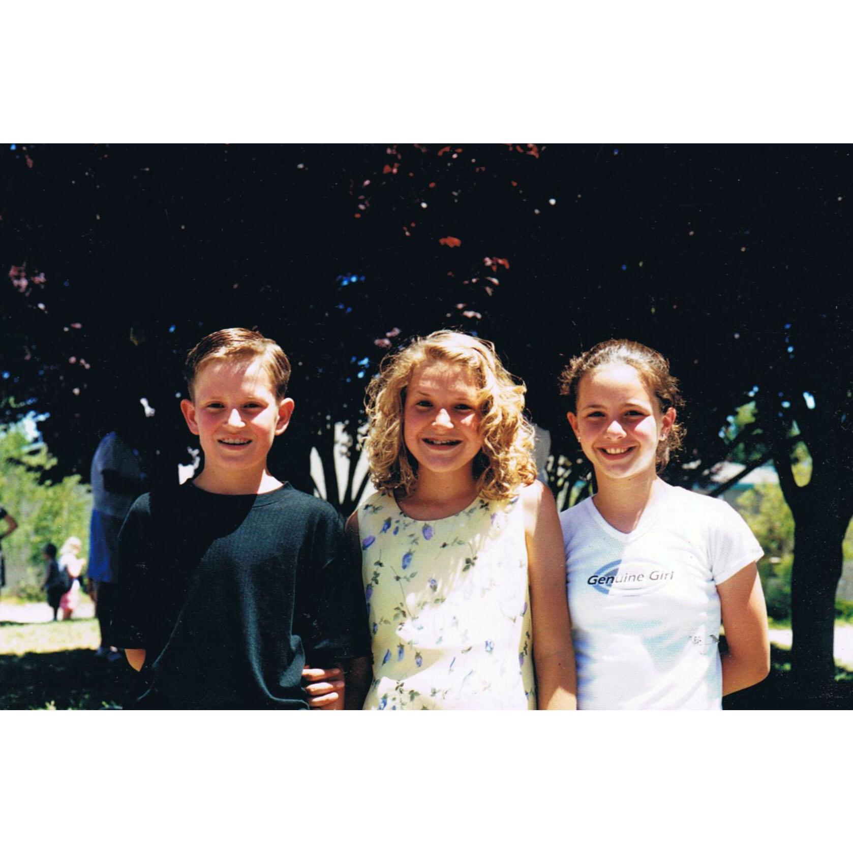 2001. Santa Rosa. We were "boyfriend and girlfriend," which meant we didn't talk in person but called each other from our family landlines after school.