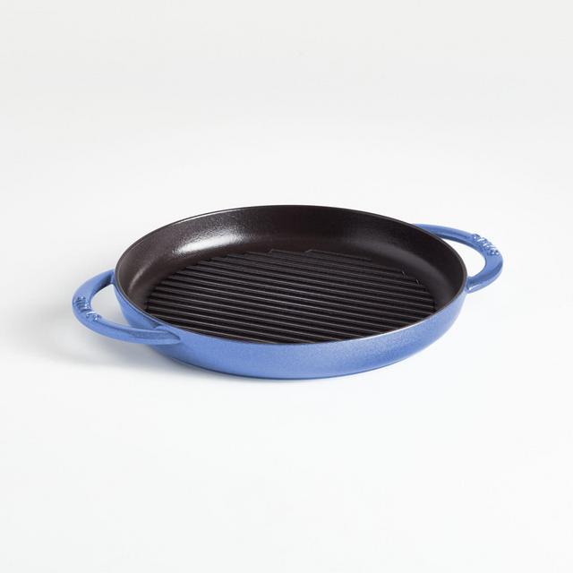 Staub ® Metallic Blue Pure Grill