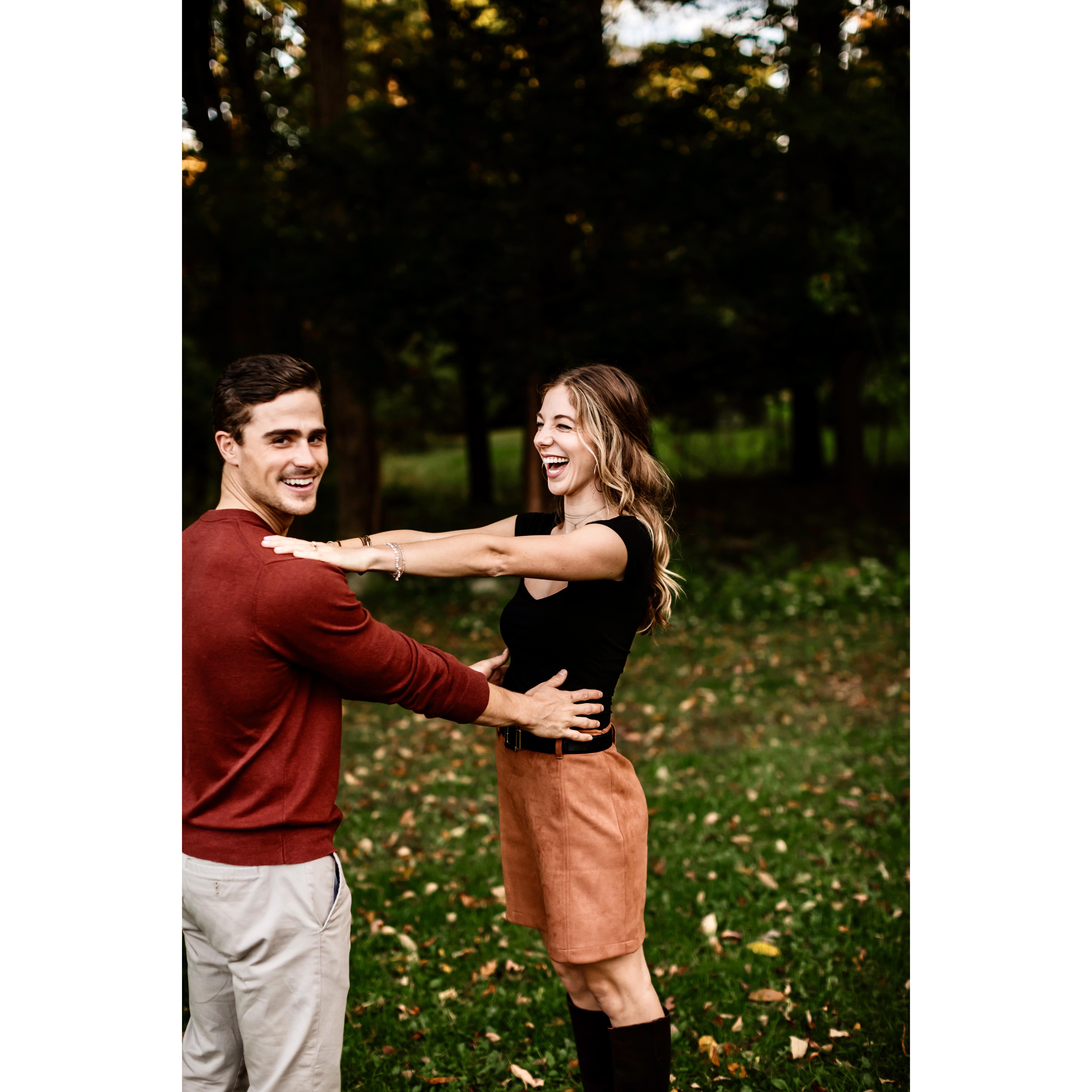 Kicking ourselves for not having slow danced with each other in Junior High...
