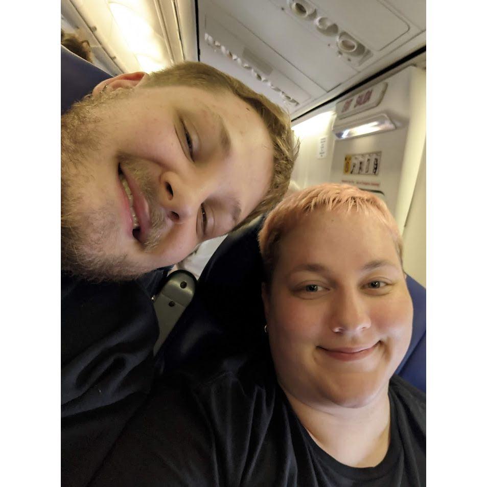 Rhett's first flight!