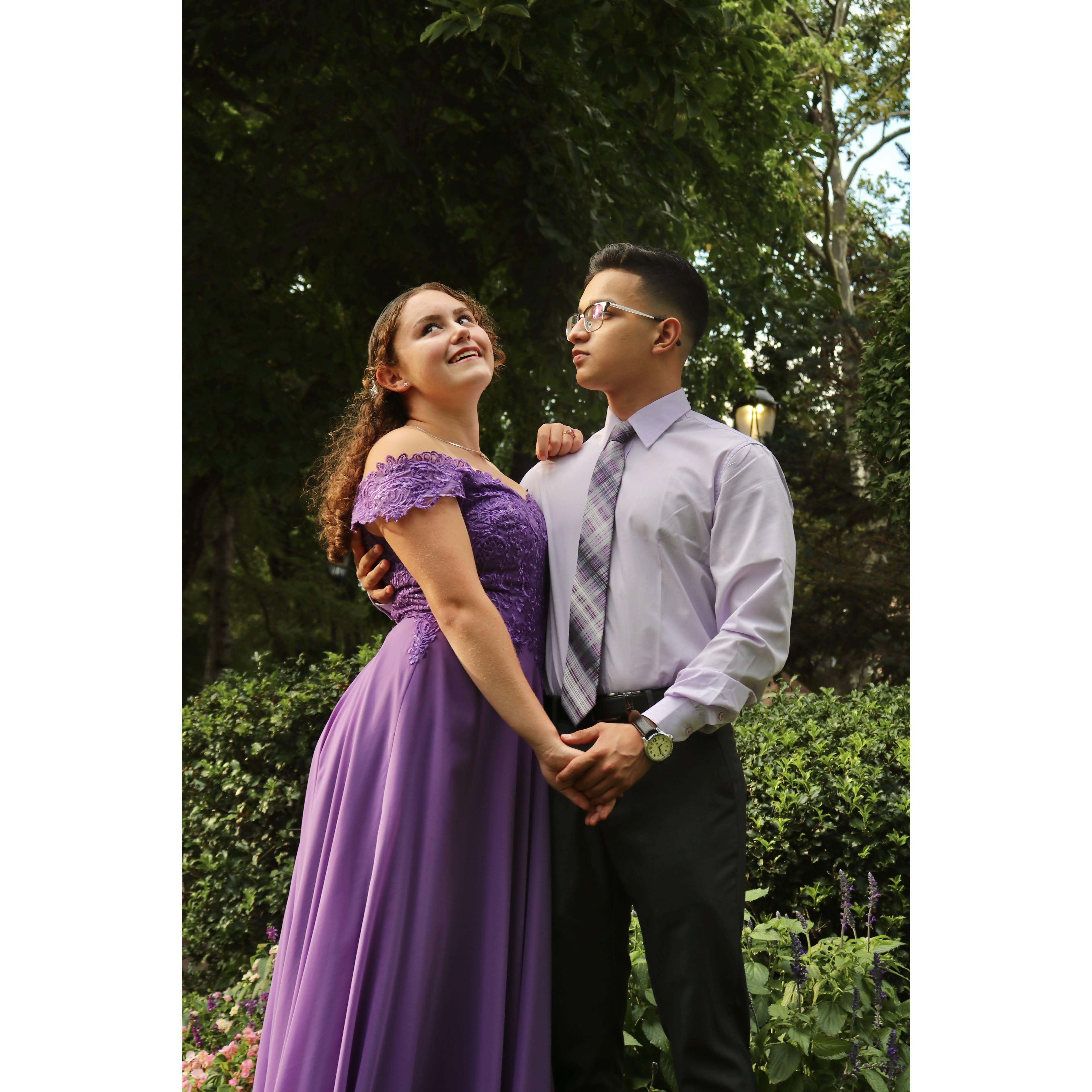 Jose's Senior Prom! It was in the midst of the pandemic but AnnaLynn still planned a private prom for him.