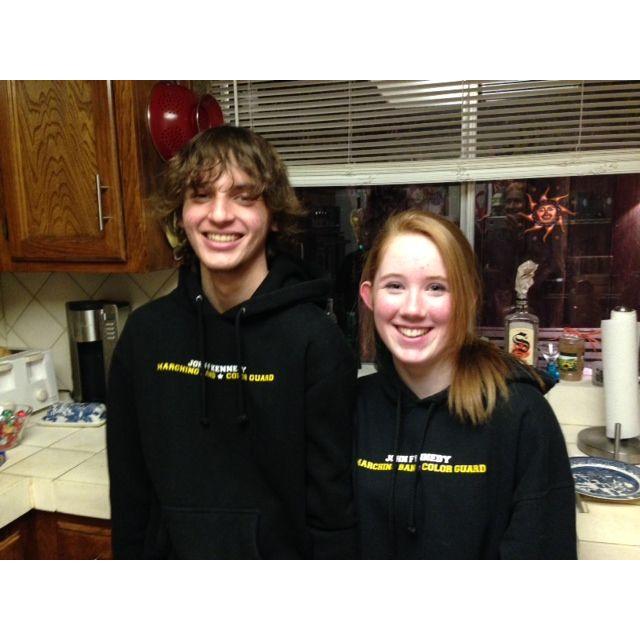 One night during marching band season