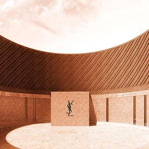 Entry to the Yves Saint Laurent Museum