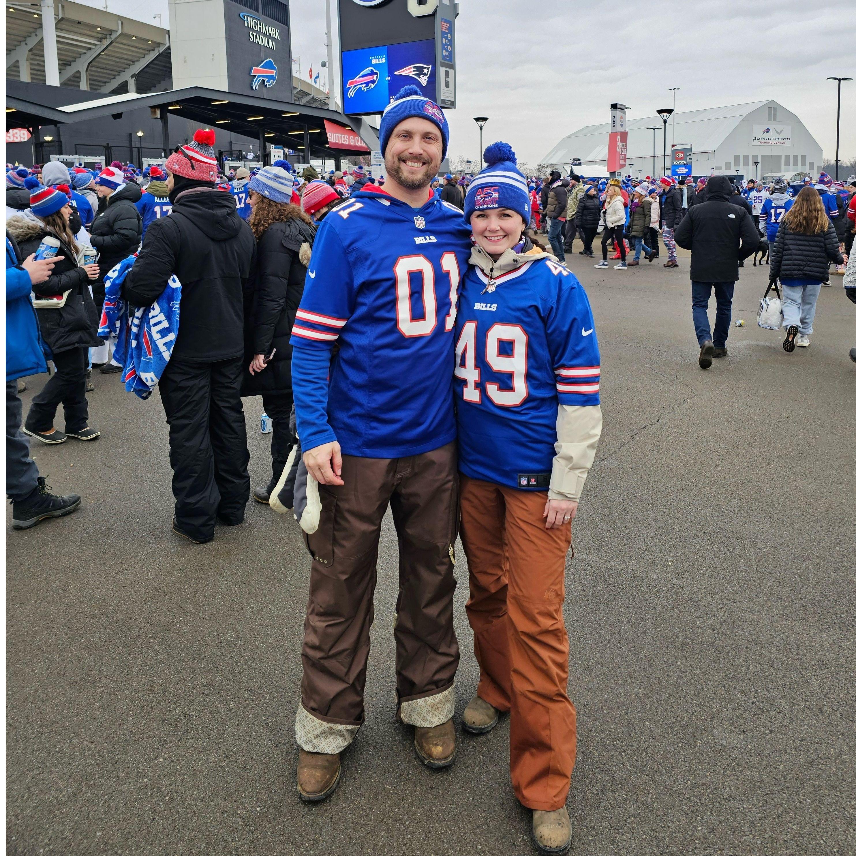 Annual Christmastime Bills game