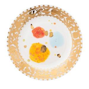 Villa Borghese Caravaggio Dessert Rim Plate 8.2in