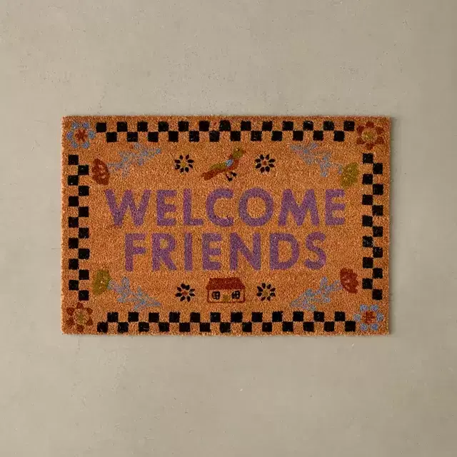 Welcome Friends Doormat