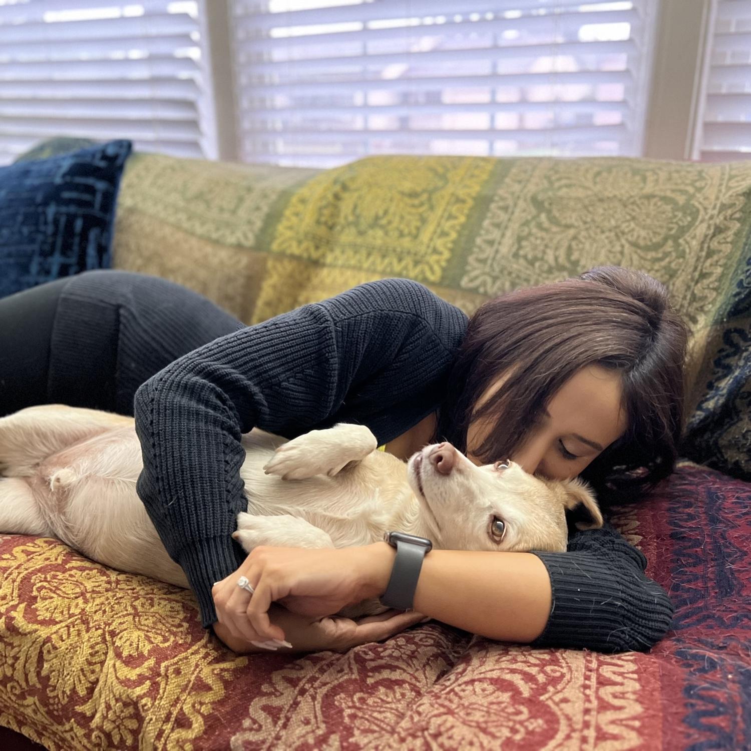 Loving on the OG Charlie