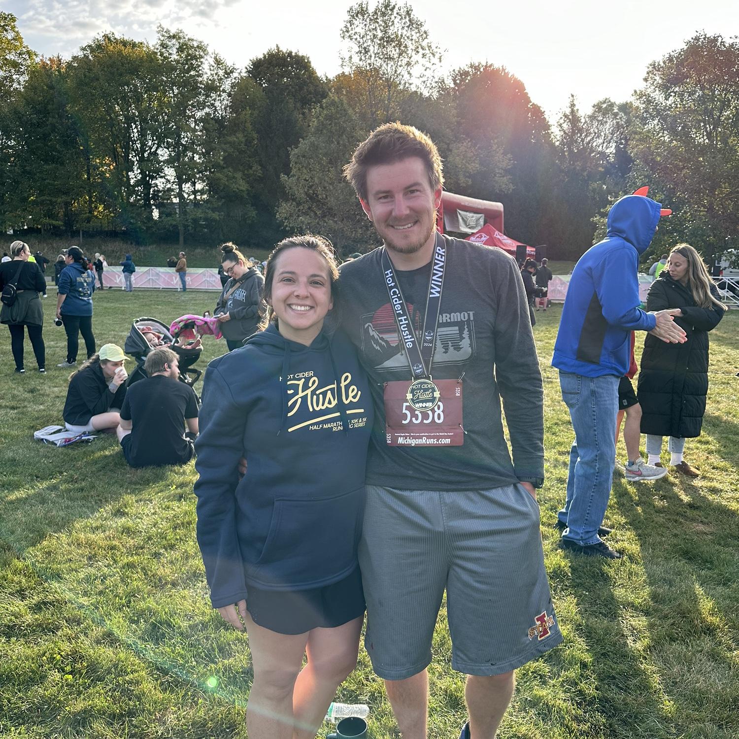 12 October 2024 - Our first race after the 2018 Half Marathon. Went for a 5k this time around ;)