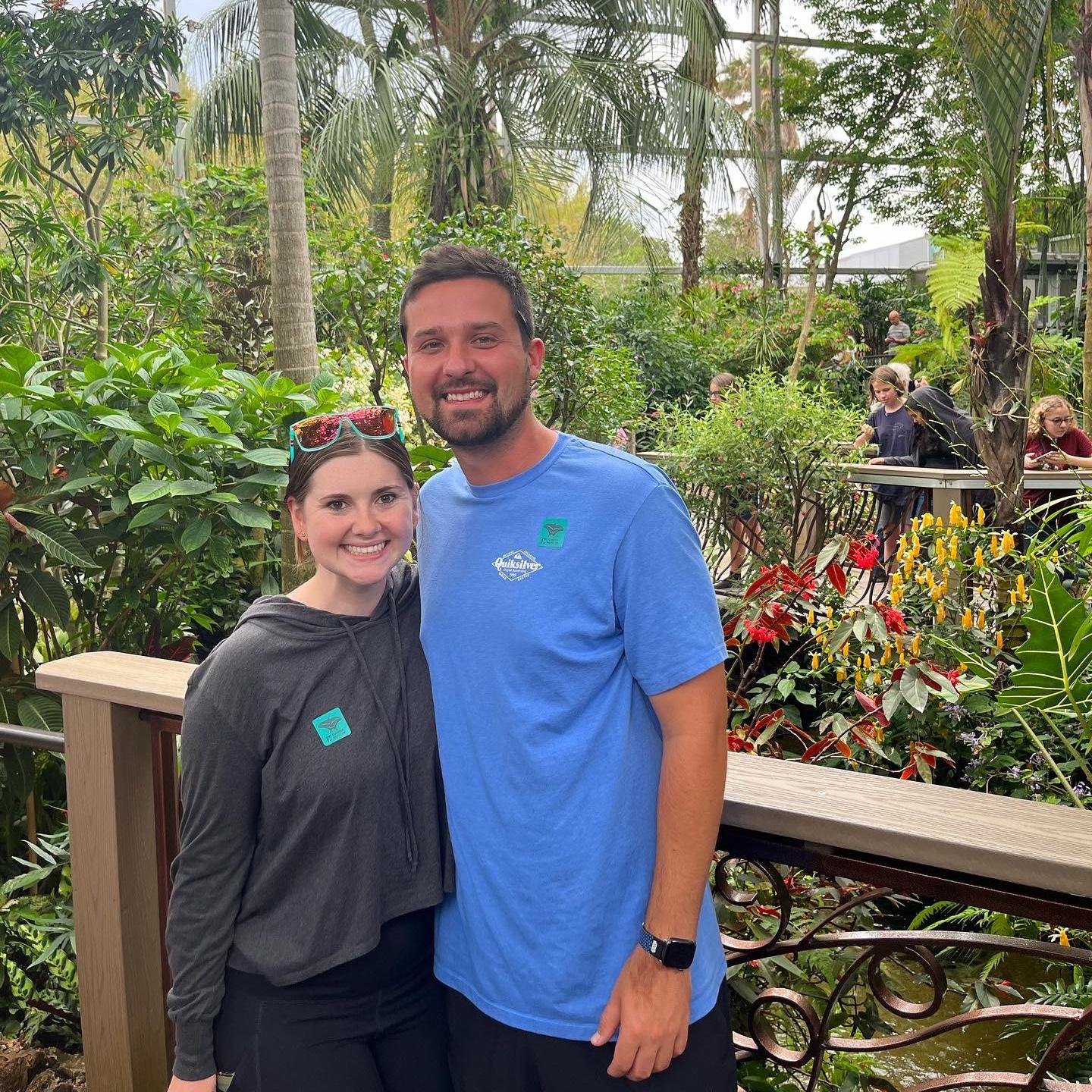 We loved all the butterflies at the Natural History Museum in Gainesville!!