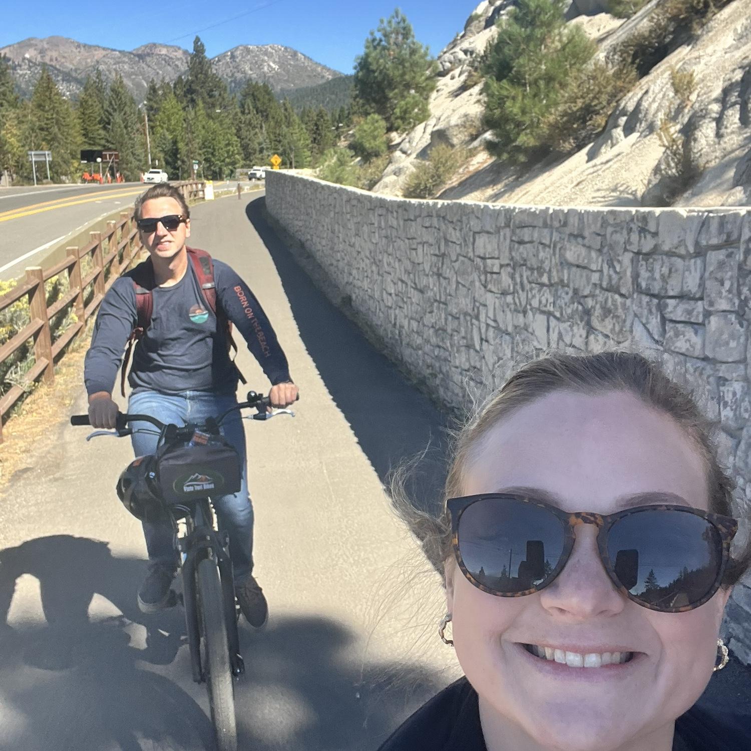 Biking at Lake Tahoe - 2024