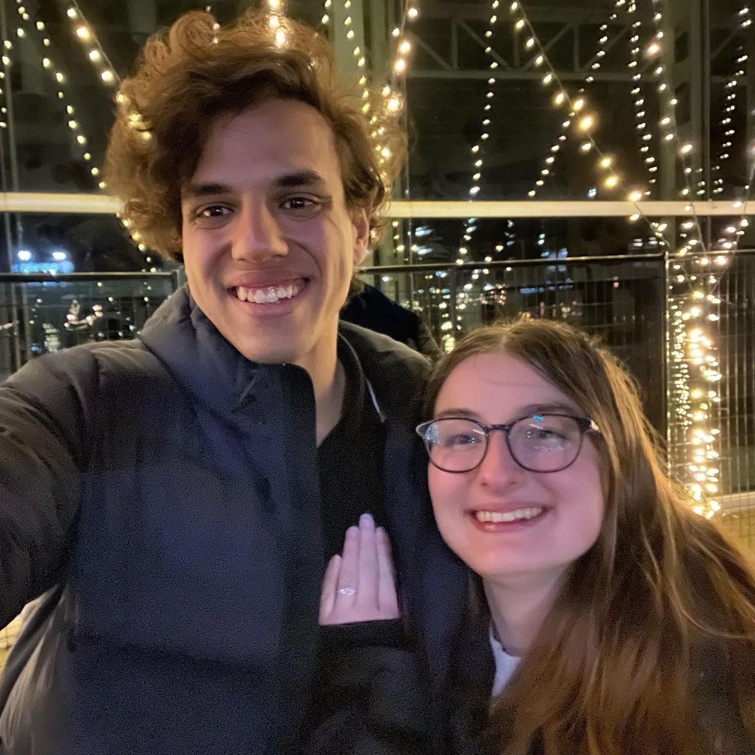 Our engagement photo!