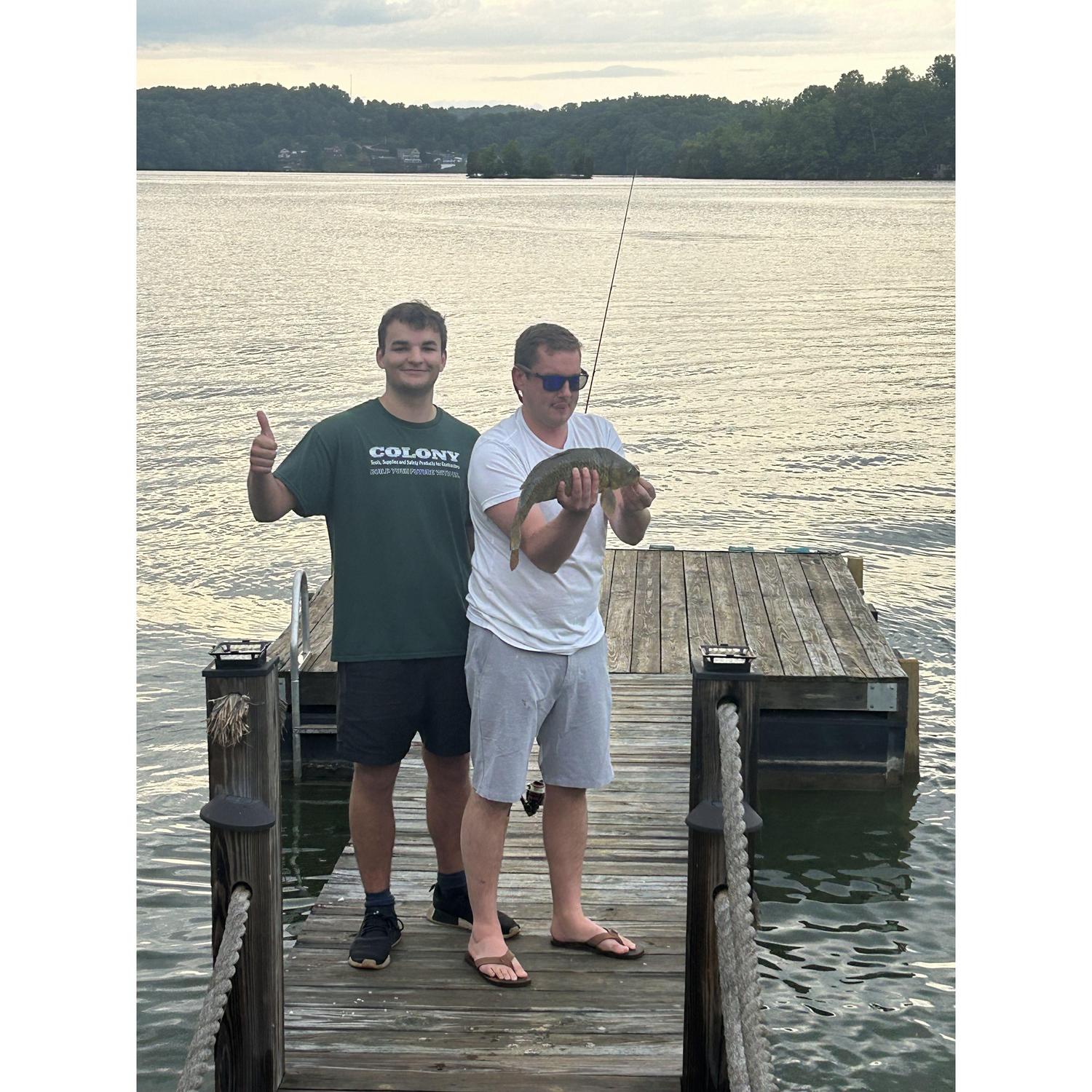 Arizona with Caroline's brother (Jake)