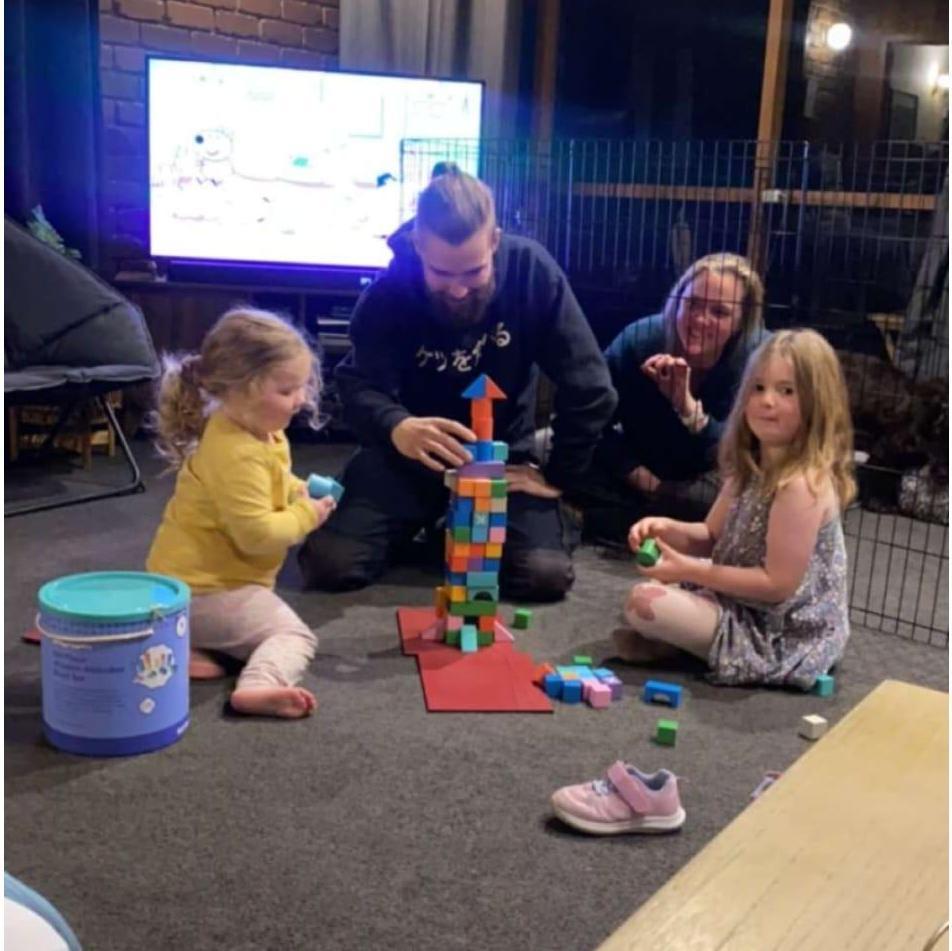 Construction management with the Nieces, 2023