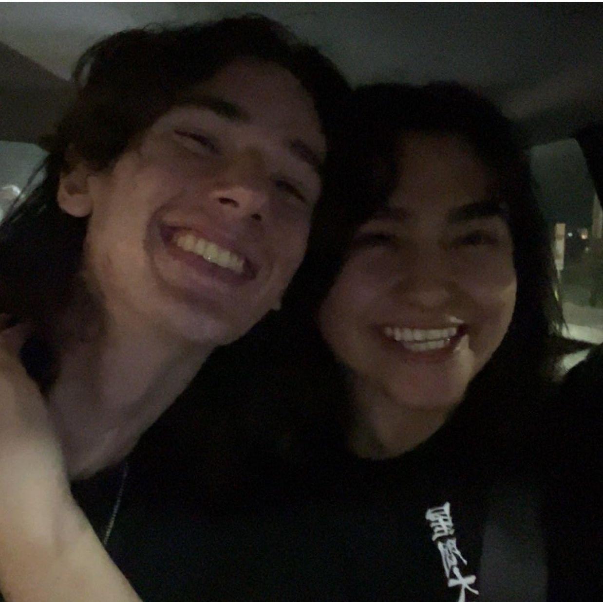 The first picture we took together