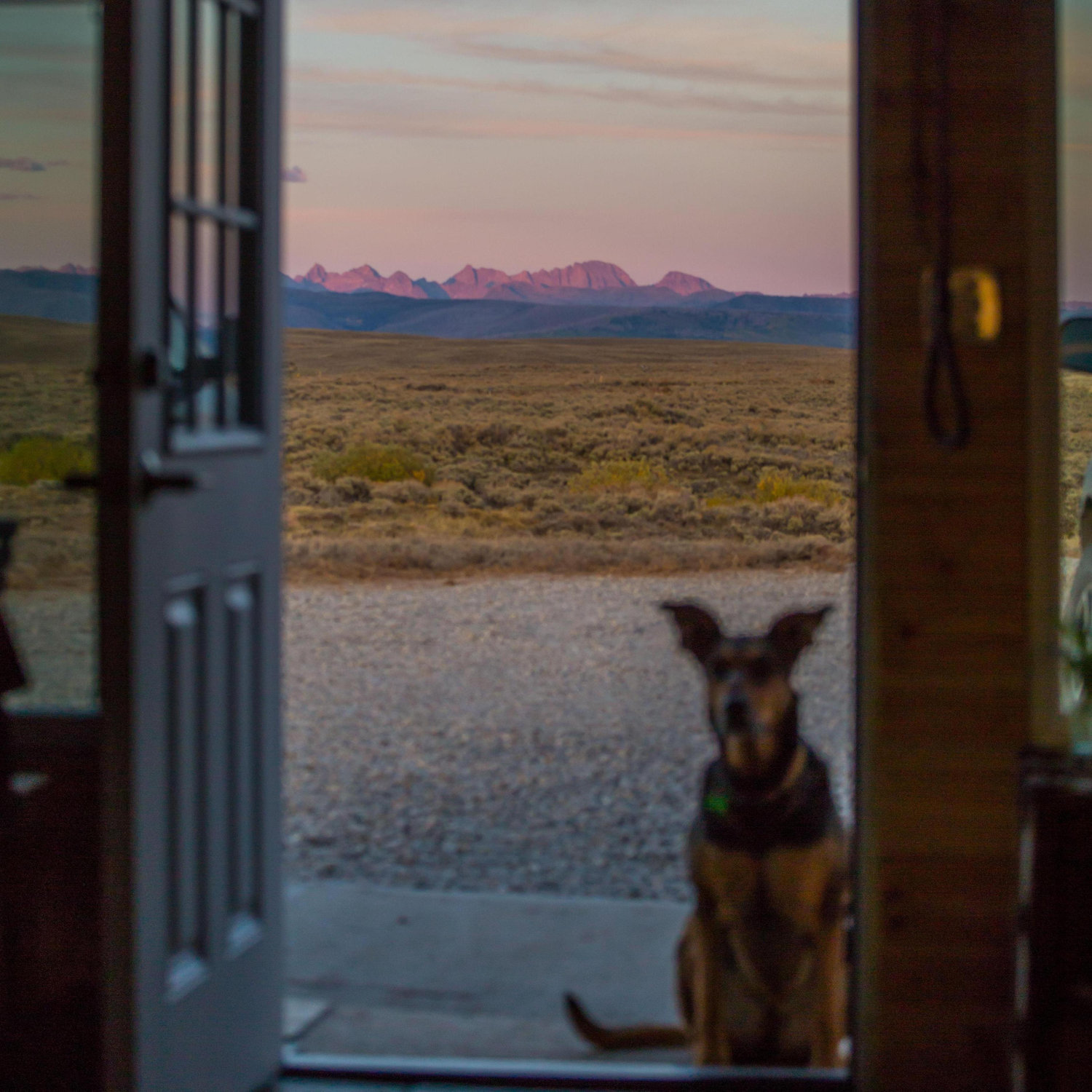 The views from our little cabin in the Winds, aka Charlie's Queendom.