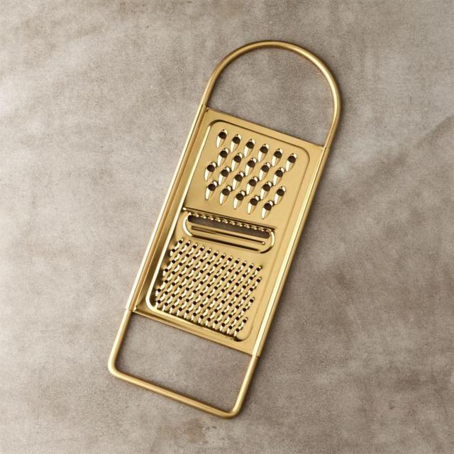 Shiny Gold Cheese Grater