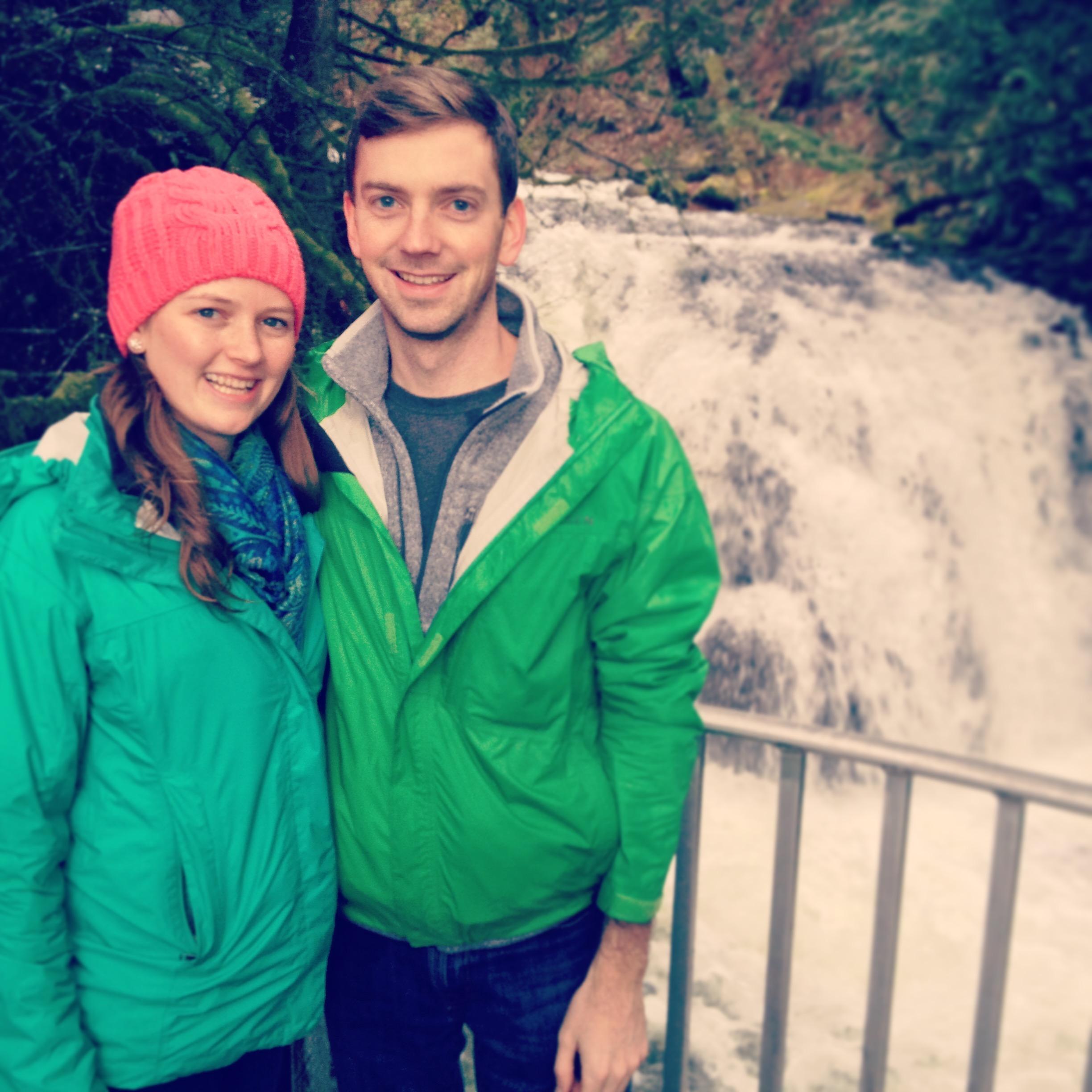 December 2014 - We visited Multnomah Falls and toured the Pacific Northwest. We loved it so much, we moved to Portland in 2015. That wouldn't be the last time we fell for waterfalls! (Key word "for.")