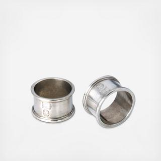 Round Napkin Ring, Set of 2