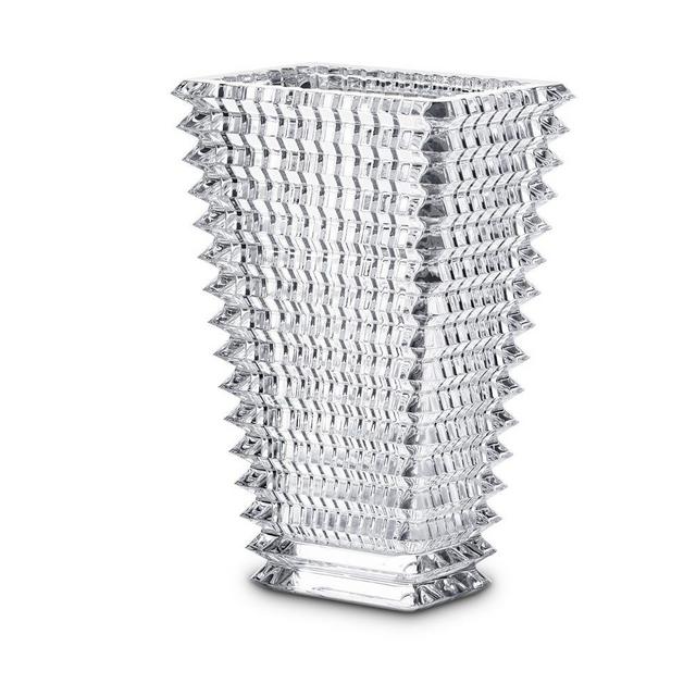 BACCARAT Eye Vase Rectangular, Clear