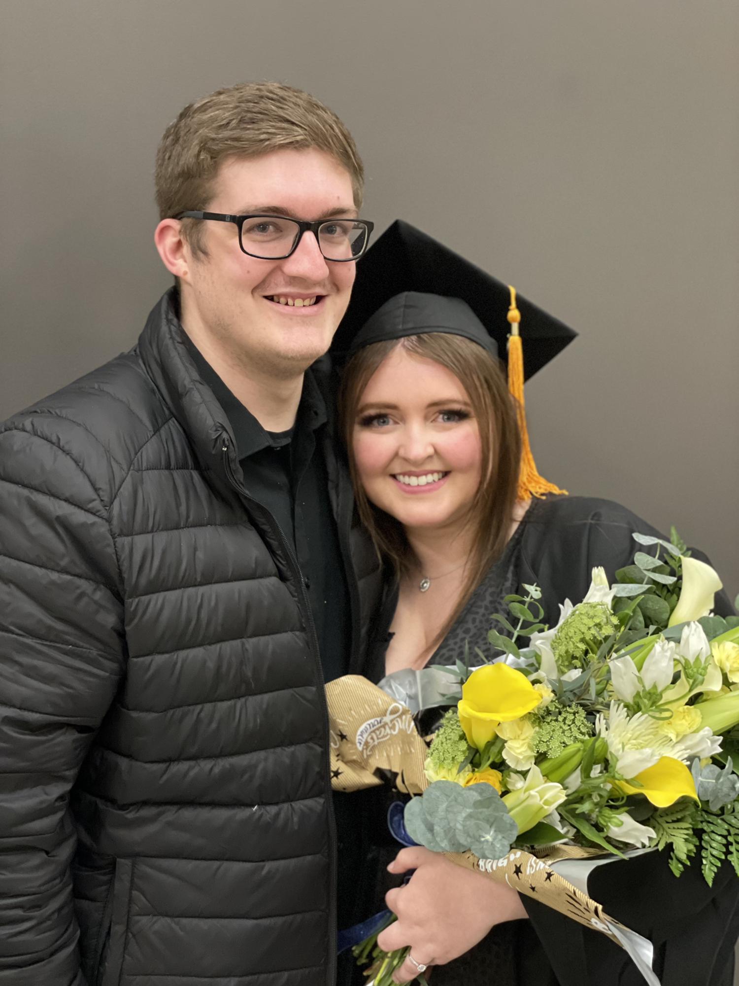 Nursing school graduation, December 2021