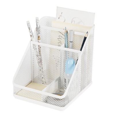Mesh Medium Desktop Organizer White - Made By Design&#153;