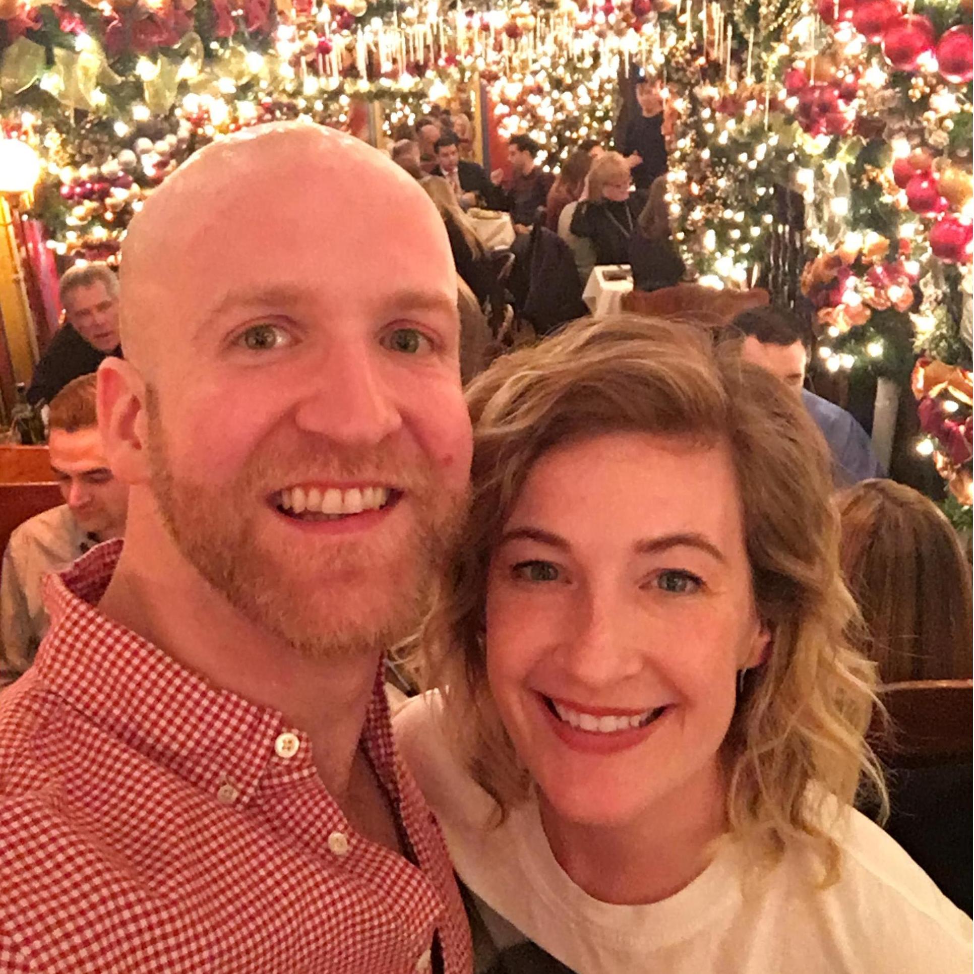 Dinner at Rolf's - a Christmas tradition.