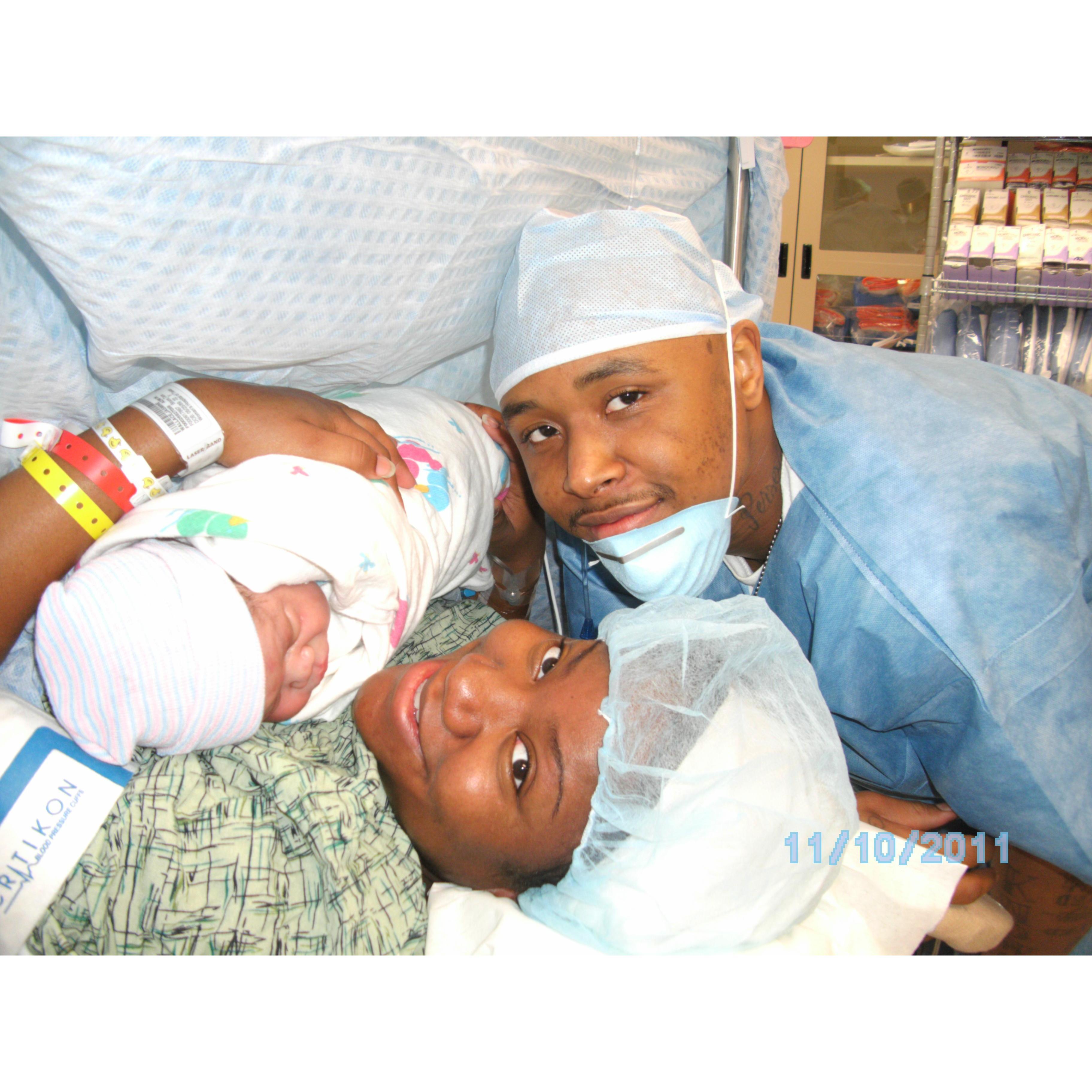 Welcoming Clyde Sheppard III (Tre) 
Baby #2