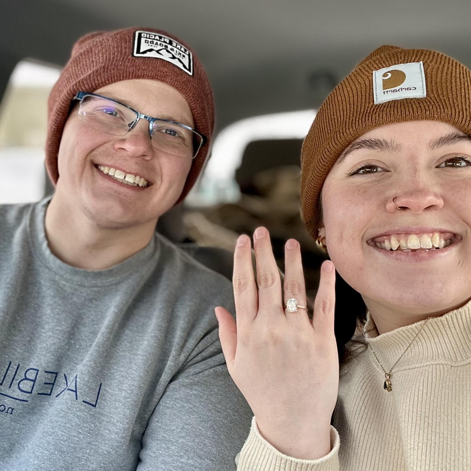 We are engaged.