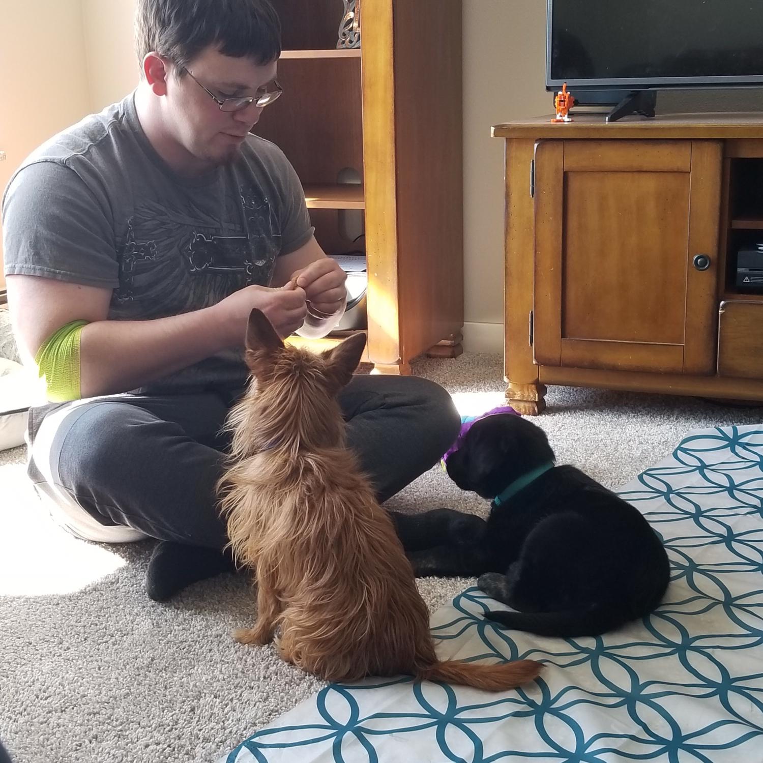 Frist day we got Baylee.