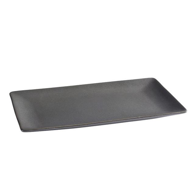 Mason Rectangular Serving Platter, Large - Charcoal