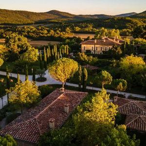 Tuscan Countryside Resort Night