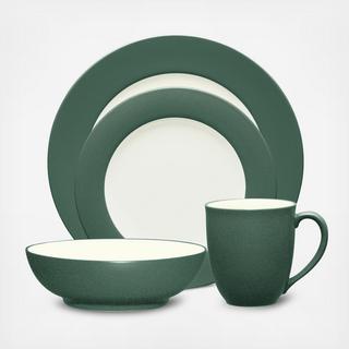 Colorwave Rim 4-Piece Place Setting, Service for 1