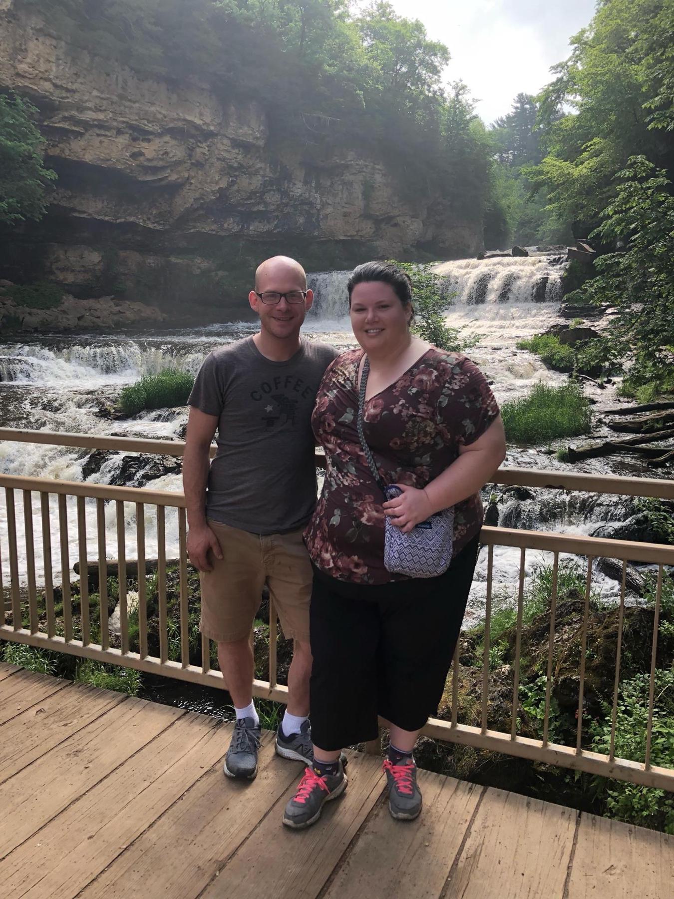 Our first vacation! We camped at Willow Falls State Park, near Hudson, WI. May 2018