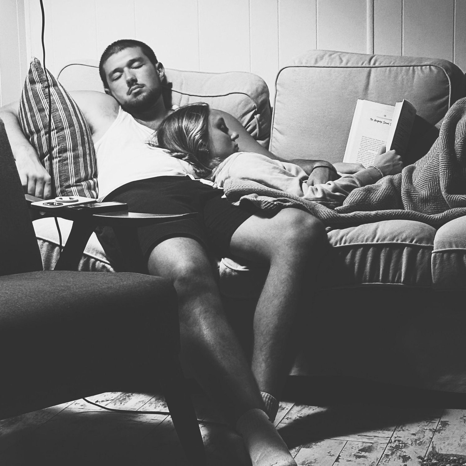 Fun fact: Michael used to read in the mornings to make Bethany think he liked to read as much as her