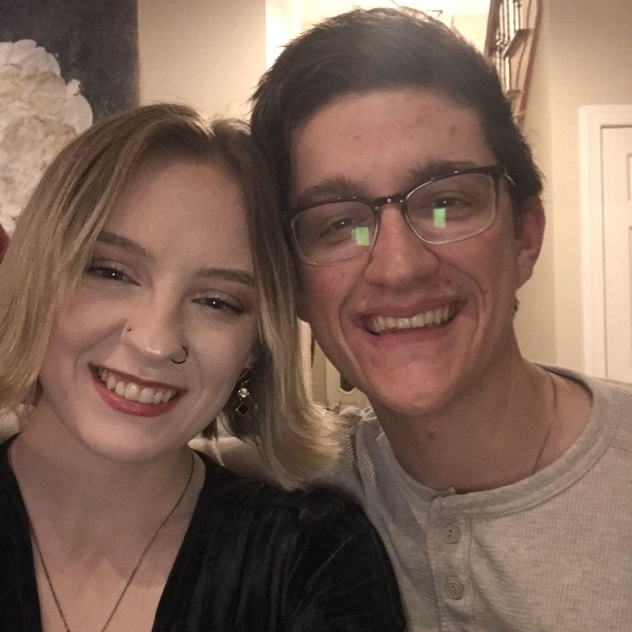 Fall 2023--The first Thanksgiving we spent in person together!