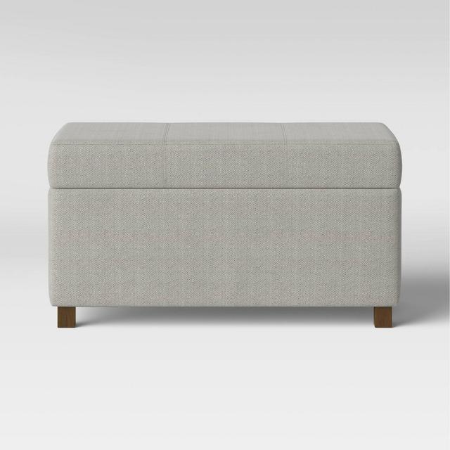 Essex Double Storage Ottoman Linen - Threshold™