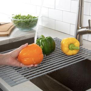 Roll Up Over the Sink Drying Rack
