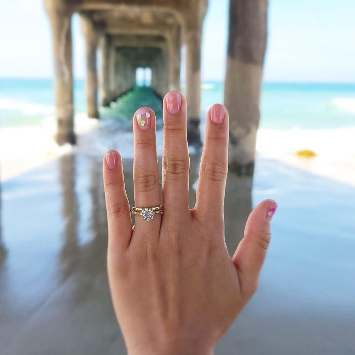 The Engagement Ring❤
Thank you Larry, my love!!