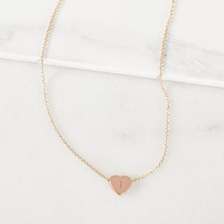 Wedding Party Heart Slide Pendant Necklace