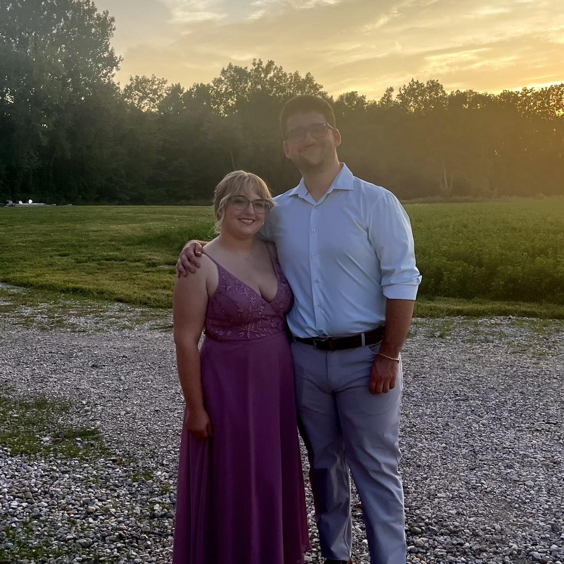 First time attending a wedding together. Who knew a couple of years later, we would be getting married ourselves!