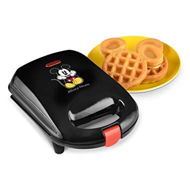 Disney DCM-9 Mickey Mini Waffle Maker, Black