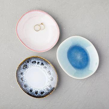 Reactive Glaze Trinket Dishes