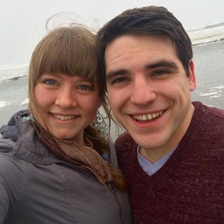 Chilly day at the Oregon coast of the Pacific.