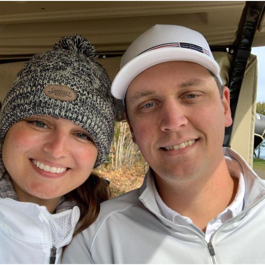Golfing at The Samoset, October 2020