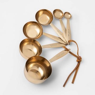 Cravings by Chrissy Teigen Stainless Steel Gold Measuring Cups