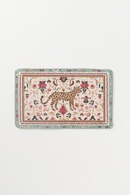 Parcie Printed Cotton Bath Mat